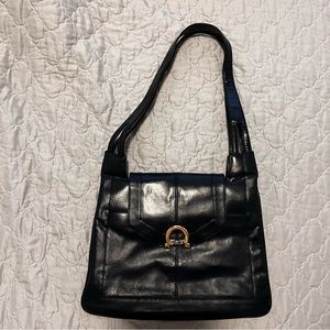 Unique Vintage purse handbag Dark Blue Lou Taylor